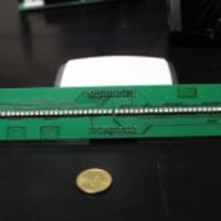 Okrągły wyświetlacz widmowy POV