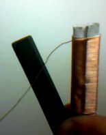 Radyjko na tranzystorze BC548 - jak rozwiązać problem z cewką 6 zwojów?