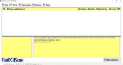 Fiat Stilo 1.9 JTD 115KM 5D - Błąd poduszki: "1D- Styk pasa (pasażer)"