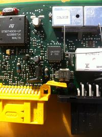 Lancia zeta sczytanie pamięci - Brak kodu pin do ustawień texton 96r.