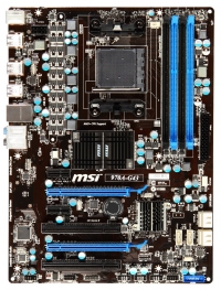 MSI 970A-G43 - Monitor nie reaguje. Wentylatory działają.
