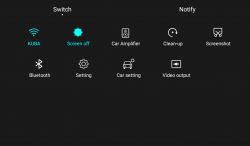 Chinese 2din android radio - How to enable amplifier settings?