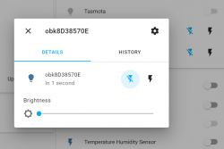 'Żarówka' LED WiFi RGBCW Tuya - wnętrze, programowanie, BK7231N