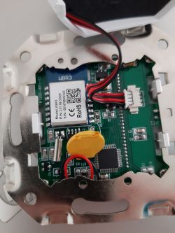 WBR3 electronic module mounted in a metal frame.