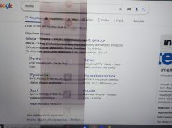 Lenovo Latitude 3550 - Nieprawidłowy obraz na matrycy LTN156HL02-001, prześwity ikon
