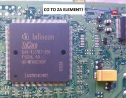 Audi Q3 - EDC17C46, jaka wartość brakującego kondensatora?