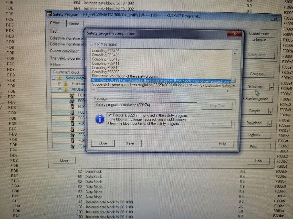 [Rozwiązano] Step7: Problem z programem Safety, modułem AO, HW Config ...