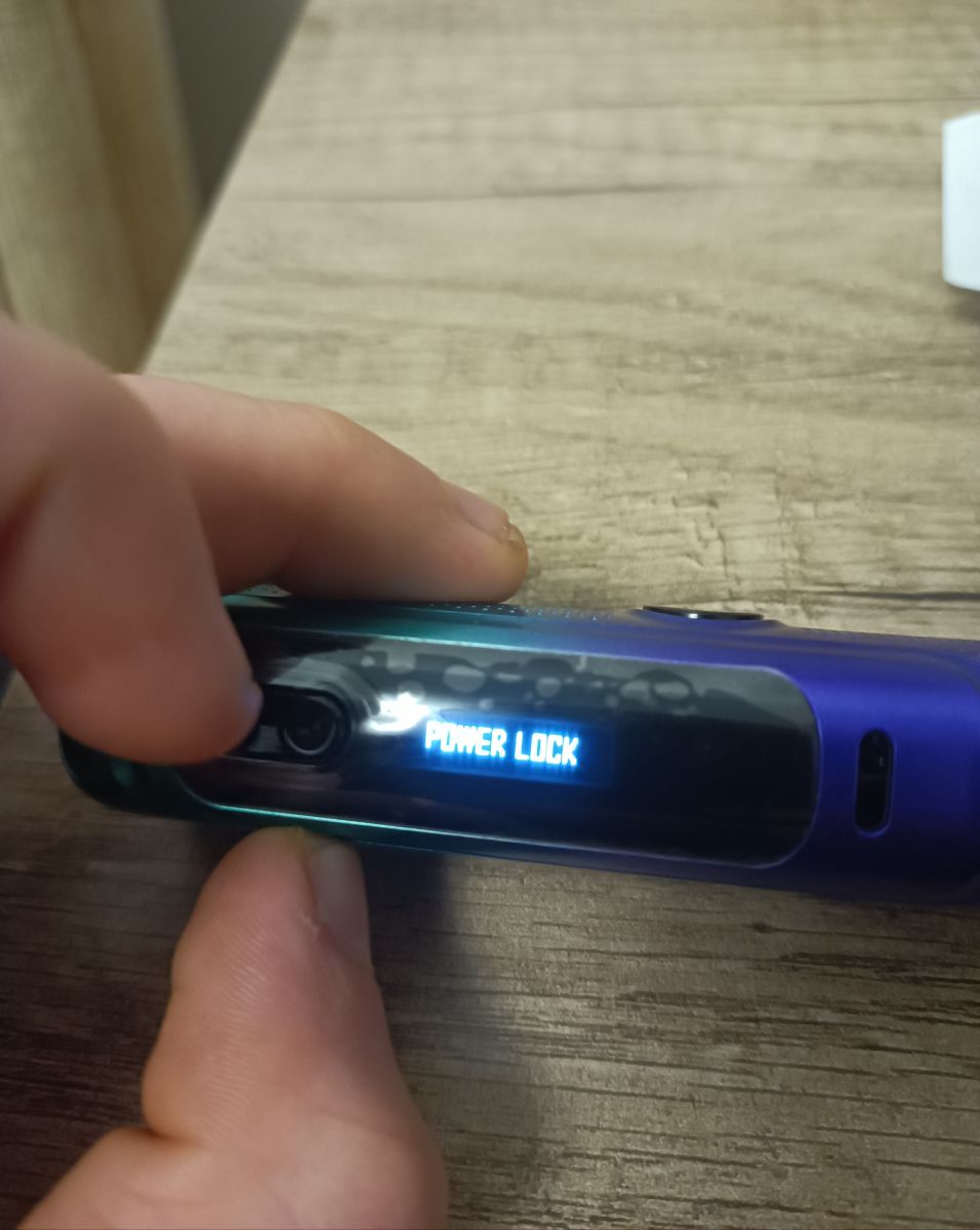 Smok Nord C nowy brak wykrycia grzałki, wyświetla power lock