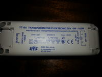 Transformator elektroniczny jako zasilacz do xenona.
