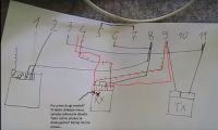 Photocells do not stop the gate, Faac 740D + Connection diagram