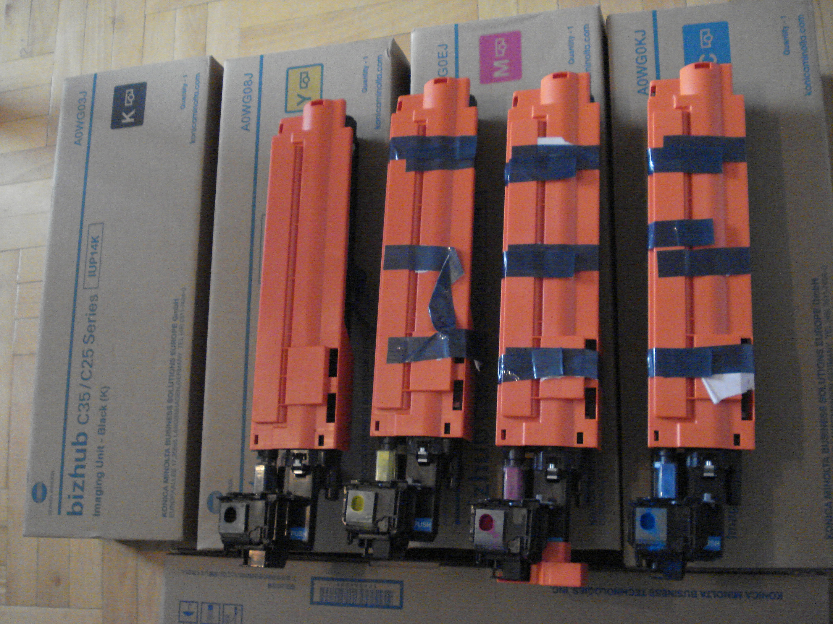 Unit&eacute; Image Jaune Konica Minolta Pour Bizhub C25 / C35... (A0WG08J