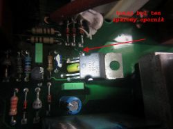 Spawarka Cemont S 3200 - Spalony opornik - potrzebna wartość (zdjęcie płytki lu