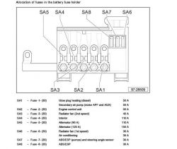 Seat Ibiza - Świeci ABS brak zasilania na pompie absu