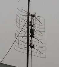 MUX 8 - wymiary dipola pętlowego dla częstotliwości 184,5 MHz