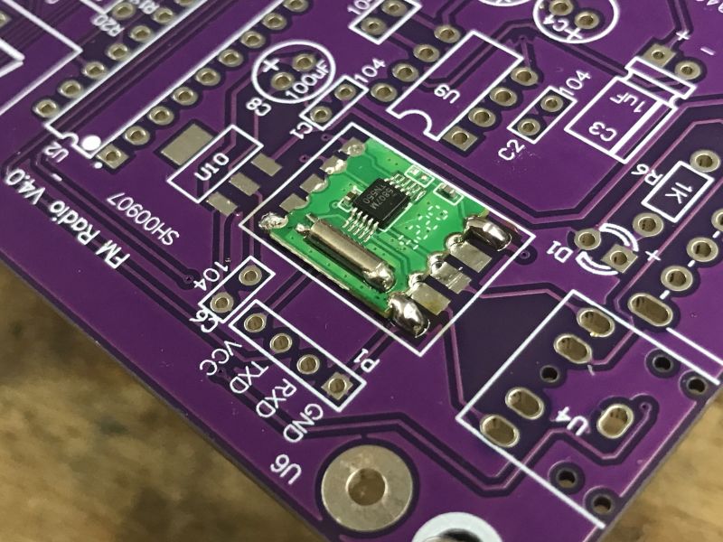How many radios are in a radio? FM 87-108 MHz RDA5807S do-it-yourself kit