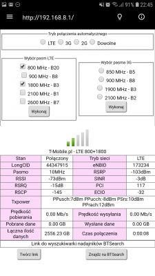 Wybór anteny kierunkowej LTE do Huawei B525s (T-Mobile Domowy) Szczecin