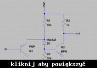 Jak zamienić napięcie DC 5V...-5V na DC 0V...5V z inwerterem i transoptorem?