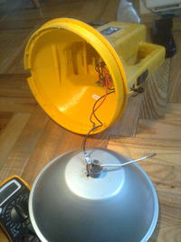 Przerobienie halogenu 12V na 230V Przerobienie halogenu 12V na 230V