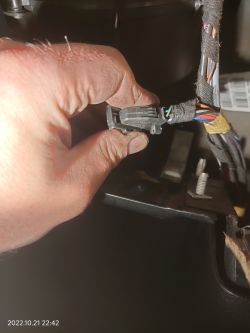 Opel/Zafira A/2001 - Co to za wtyczka za schowkiem?