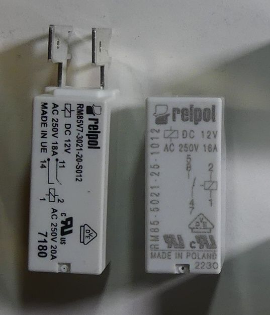 Przekaźniki miniaturowe RM84 RM85 RM87 od Relpol