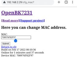 [BK7231T] My HTTP server, configurator, MQTT support from Home Assistant