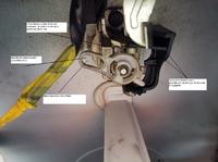 Yaris toyota II - Mechanizm centralnego zamka klapy 5d