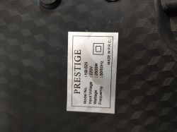 Prestige HB-525 mała płyta indukcyjna uszkodzenie pola indukcyjnego