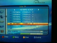 Skymaster DX15 - Dodawanie pojedynczego kanału bez ponownego skanowania