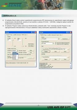 Poszukuję dokumentacji do programatora MicroSense USB AVR ISP II FT