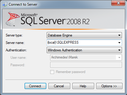 Jak wykonać skrypt SQL na bazie Subiekta i osCommerce?