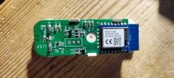 CB3S Module on PCB CB3S module on a green PCB with electronic components