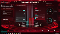 ASUS GL553 - ROG Gaming Center - Does not display CPU parameters.