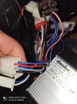 Problem z podłączeniem nowej manetki do sterownika hulajnogi