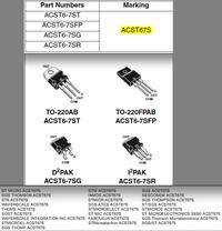 ACST67S Unavailable: Seeking Alternative or Compatible Replacement Options
