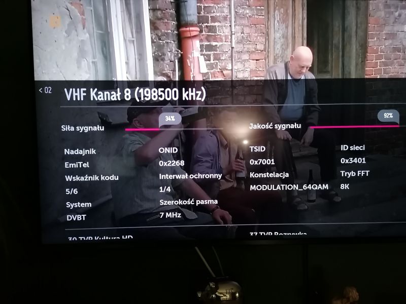 Jak poprawić odbiór sygnału na kanale 8? Antena 22km od nadajnika, telewizory LG i Sony KDL 40W5740