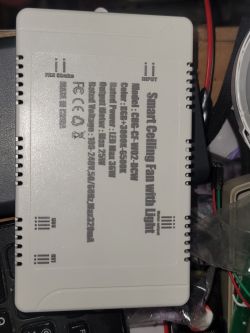 Ceiling Fan Module CHG-CF-W02-DCW Control module for smart ceiling fan CHG-CF-W02-DCW