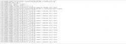Screenshot showing logs after sending the uartSendHex command for the Tuya Microcontroller.