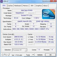 Xeon E5450 na płycie G41M-P28 - mnożnik x8 zamiast x9, jak to naprawić?