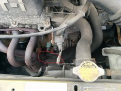 Toyota Yaris I 1.0 2002 - Where is the B1S1 probe in the Yaris I 1.0 and where i