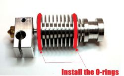 Chłodzona wodą głowica drukarki 3D