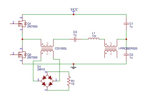 Cheap current transformers - tests and applications
