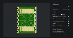 Konwerters TSSOP14 do SOIC14 - connector "pół" VIA