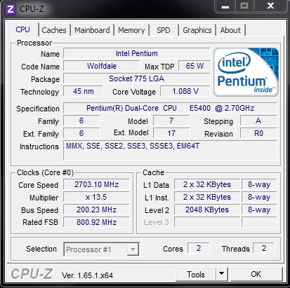 Jak ustawić napięcia i mnożnik dla OC Intel E5400 na GA EP45 DS3R?