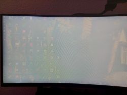 Acer Nitro EI491CRS - Ekran wyświetla obraz jak przez mgłę, intensywność białego koloru