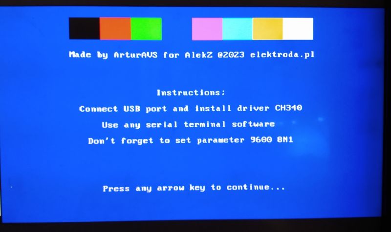 Generator OSD VGA i synchronizacji, od pomysłu do urządzenia