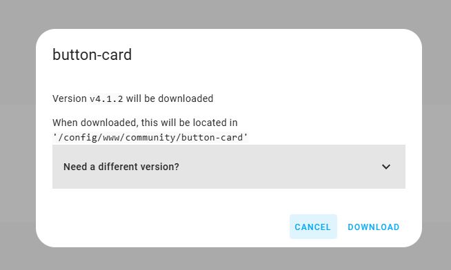 Home Assistant Community Store and Button-Card tutorial – custom buttons on the HA dashboard
