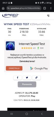 Internet 5G w domu - ZyXel NR7302 DT + Mercusys Halo H85X?