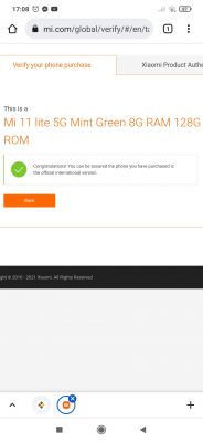 Xiaomi mi 11 lite 5g 8/128 - porównanie specyfikacji w holenderskim i polskim sklepie