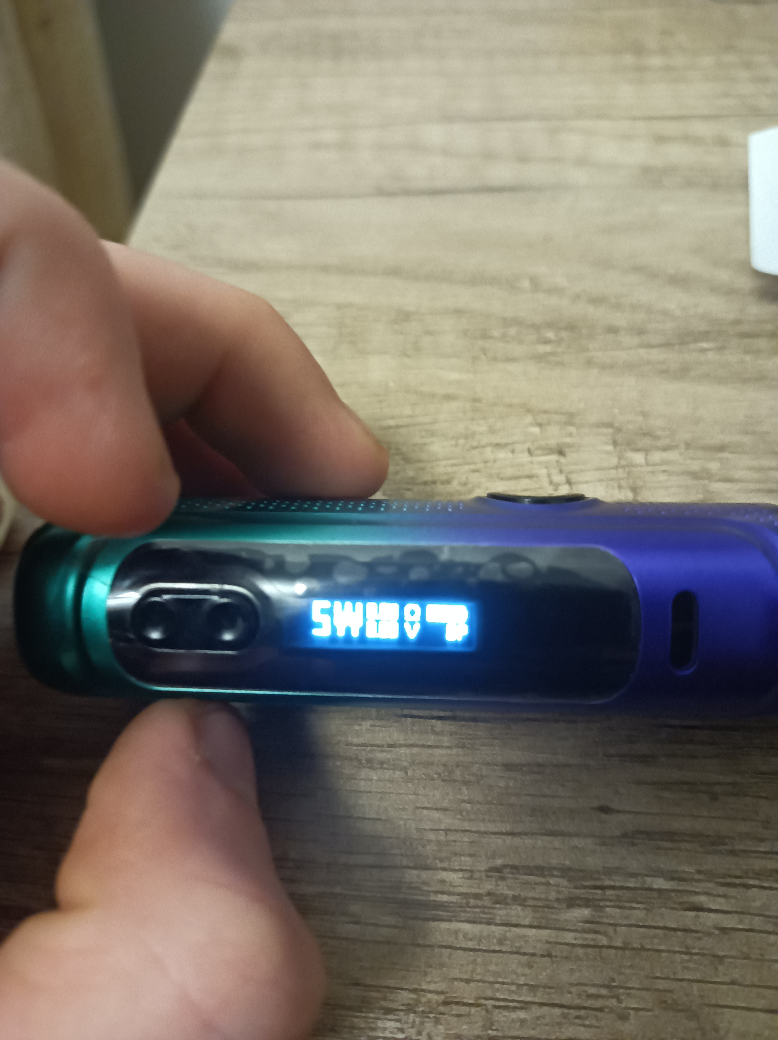 Smok Nord C nowy brak wykrycia grzałki, wyświetla power lock