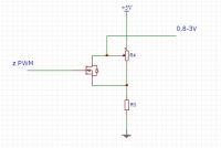 Regulacja napiecia z PWM Arduino na zakres 0,8 - 3V